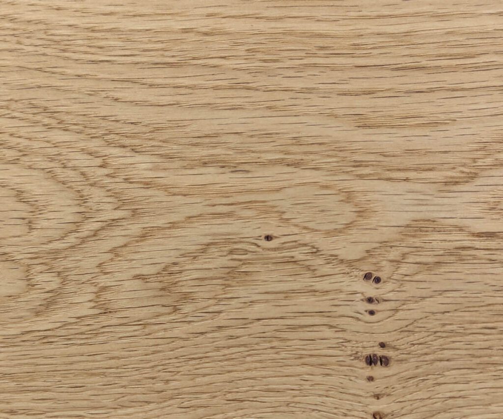 Oak Natural Finish sample - Yaffle & Bosk