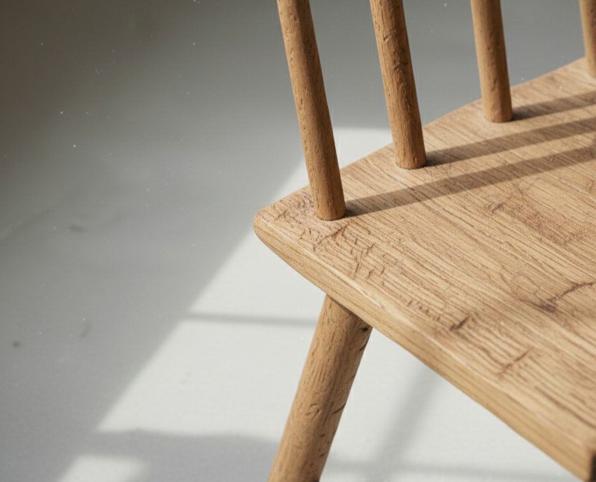 Handcrafted Oak Dining Chair
