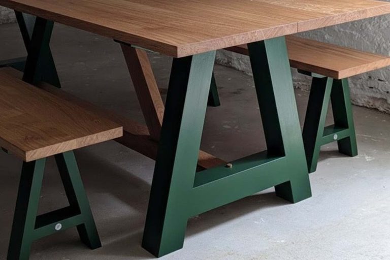 Mr Morley Table and Bench Dining Set